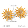 Wholesale Gold Plated Stainless Steel Jewelry With Star Geometric Animal Zodiac Patterns For Women Necklace And Earrings