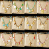 Wholesale Gold Plated Stainless Steel Marine Life And Heart Shape Star Pendant Necklace For Women