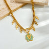 Wholesale Gold Plated Stainless Steel Medieval Style Cross Pendant Necklace For Women