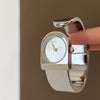 Wholesale Goldcolored Bell Clock Braceletstyle Alloy Watch With Round Dial For Women