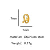 Wholesale Golden Stainless Steel Hook Buckles Geometric Handmade Diy Jewelry Connecting Buckles For Bracelets Necklaces With Electroplating