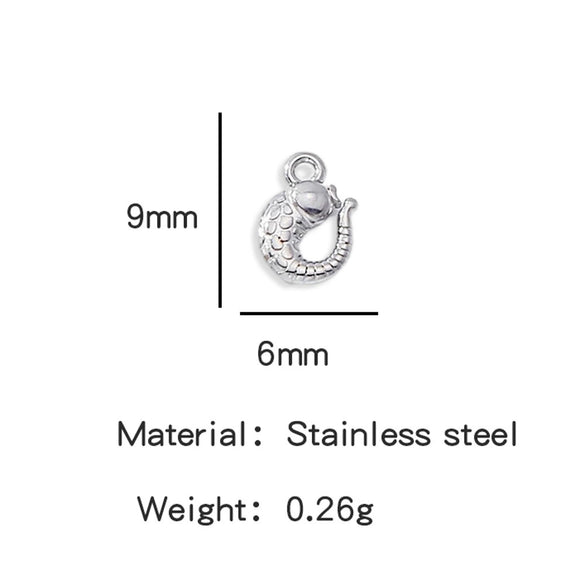 Wholesale Golden Stainless Steel Hook Buckles Geometric Handmade Diy Jewelry Connecting Buckles For Bracelets Necklaces With Electroplating