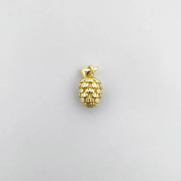 Wholesale Goldplated Copper Cactus Flower And Nut Cross Pendant Necklace Bracelet Diy Jewelry Accessories