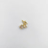 Wholesale Goldplated Copper Cactus Flower And Nut Cross Pendant Necklace Bracelet Diy Jewelry Accessories