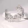 Wholesale Goldplated Stainless Steel Daisy Design Bracelet For Women