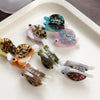 Wholesale Hair Accessories Acetic Acid Handmade Small Turtle Animal Side Clip For Women