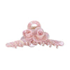 Wholesale Hair Accessories Acetic Acid Handmade Twin Flowers Grab Clip For Women