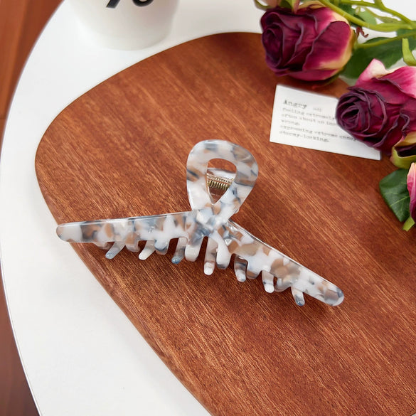 Wholesale Hair Accessories Acetic Acid Handmade Vintage Simple Geometric Hair Grab Clips For Women
