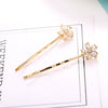 Wholesale Hair Accessories Alloy Bear Fivepointed Star Snowflake Rectangular Zircon Electroplated Jewelry For Women