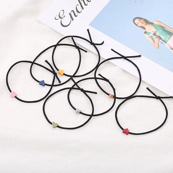 Wholesale Hair Accessories Alloy Handmade Small Fresh Love Leather Rope Headband