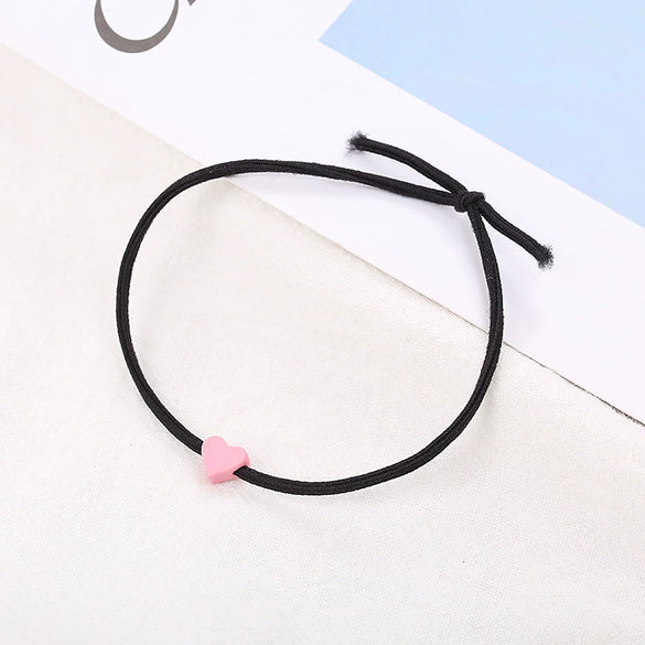 Wholesale Hair Accessories Alloy Handmade Small Fresh Love Leather Rope Headband