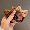 Wholesale Hair Accessories Cloth Handmade Bow Hair Rope For Women