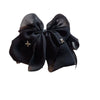 Wholesale Hair Accessories Fabric Handmade French Retro Floral Bow Ribbon Clip For Women