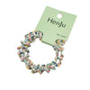 Wholesale Hair Accessories Fabric Spiral Braided High Elastic Handmade Hair Rings