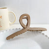 Wholesale Hair Accessories Ps Material Simple Style Handmade Shark Grip Clip For Women