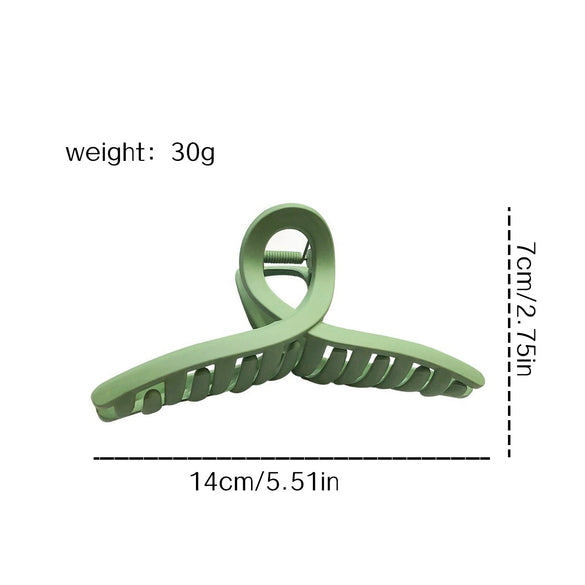 Wholesale Hair Accessories Ps Material Simple Style Handmade Shark Grip Clip For Women