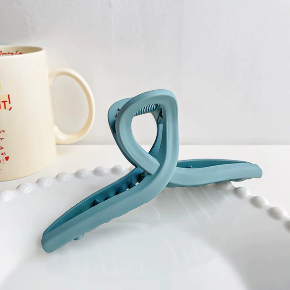 Wholesale Hair Accessories Ps Material Simple Style Handmade Shark Grip Clip For Women
