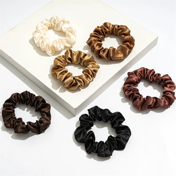 Wholesale Hair Accessories Satin Handmade Large Intestine Band For Women
