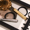 Wholesale Hair Accessories Stainless Steel 18K Gold Plated High Elastic Simple Round Stick Hair Rope Geometric Fashion