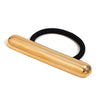 Wholesale Hair Accessories Stainless Steel 18K Gold Plated High Elastic Simple Round Stick Hair Rope Geometric Fashion