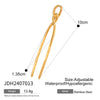 Wholesale Hair Accessories Stainless Steel Ushaped Geometric Electroplated Hairpin