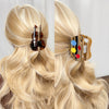 Wholesale Hair Accessories Vintage Acetic Acid Handmade Polishing Grab Clip For Unisex