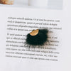 Wholesale Hair Accessories With Hanging Mink Fur Ball Pendant Plush Ball