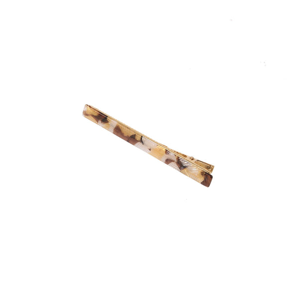 Wholesale Hair Accessory Women's Acetic Acid Duckbill Clip Retro Geometric Electroplated