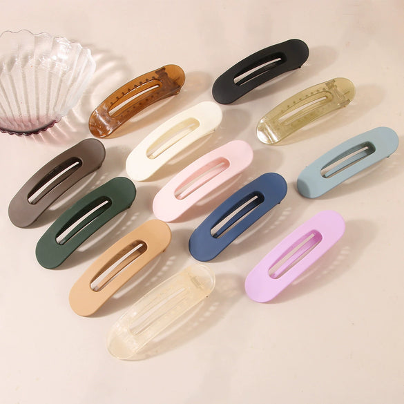 Wholesale Hair Clip Geometric Style Ps Material Painted