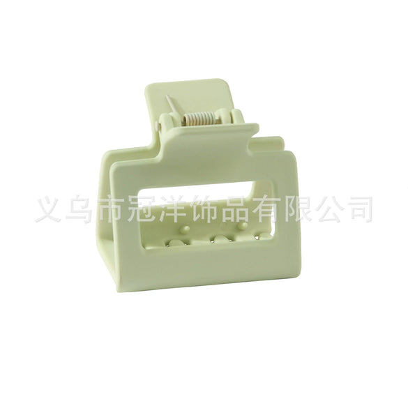 Wholesale Hair Clips Acrylic Material Square Shape Fashion Style Baking Paint