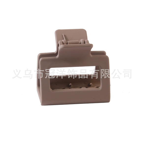 Wholesale Hair Clips Acrylic Material Square Shape Fashion Style Baking Paint