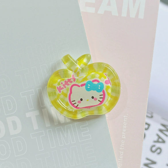 Wholesale Hair Clips Mixed Materials Handmade Heart Fruit Duckbill Shape For Women