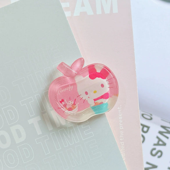 Wholesale Hair Clips Mixed Materials Handmade Heart Fruit Duckbill Shape For Women