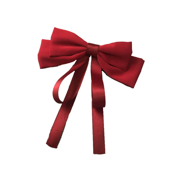 Wholesale Hair Clips Satin Cloth Multi Layer Bow Pure Handmade Hair Accessories For Women