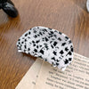 Wholesale Hair Grasp Clip Acetic Acid Semicircular Handmade For Women