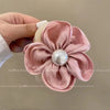Wholesale Hair Ring Fabric Handmade Plants Flowers Style For Women