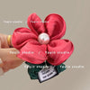 Wholesale Hair Ring Fabric Handmade Plants Flowers Style For Women