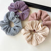 Wholesale Hair Ring Fabric Handmade Vintage Simple Minimalist High Elastic Women's Hair Rope