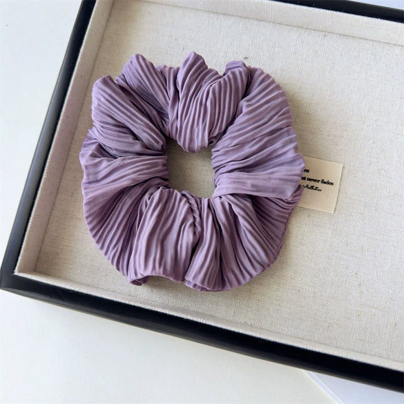 Wholesale Hair Ring Fabric Handmade Vintage Simple Minimalist High Elastic Women's Hair Rope