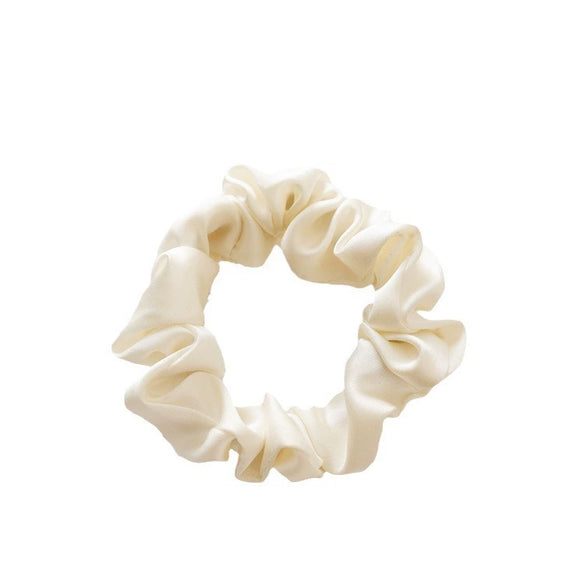 Wholesale Hair Tie Rope Fabric Handmade Black And White Fan Small Intestine Ring High Elastic Accessories