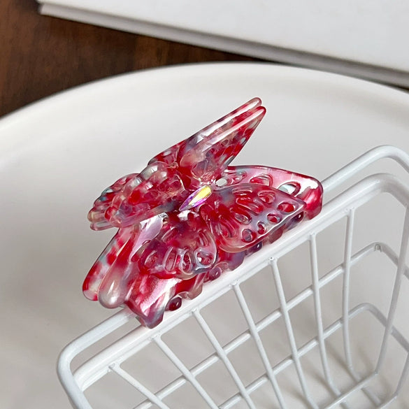 Wholesale Hairpin Acetic Acid Handmade Doublelayer Hollow Butterfly Sweet Style For Women