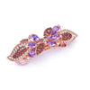 Wholesale Hairpin Alloy Bow Spring Clip Electroplated Headwear Accessories For Women