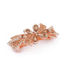 Wholesale Hairpin Alloy Bow Spring Clip Electroplated Headwear Accessories For Women
