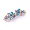 Wholesale Hairpin Alloy Bow Spring Clip Electroplated Headwear Accessories For Women