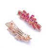 Wholesale Hairpin Alloy Bow Spring Clip Electroplated Headwear Accessories For Women