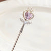 Wholesale Hairpin Alloy Heart Shape Electroplated Natural Style For Girls