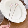 Wholesale Hairpin Alloy Heart Shape Electroplated Natural Style For Girls