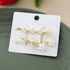 Wholesale Hairpin Alloy Princess Style Handmade Flower Cat Fish Fishtail Rhinestone Cat Eye Pearl Clip
