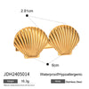 Wholesale Hairpins Stainless Steel Doublelayer Bow 18K Gold Electroplated For Women