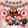 Wholesale Halloween Aluminum Film And Foil Balloon Decoration With Ghost Skull Pumpkin Bat Patterns In Round Shape